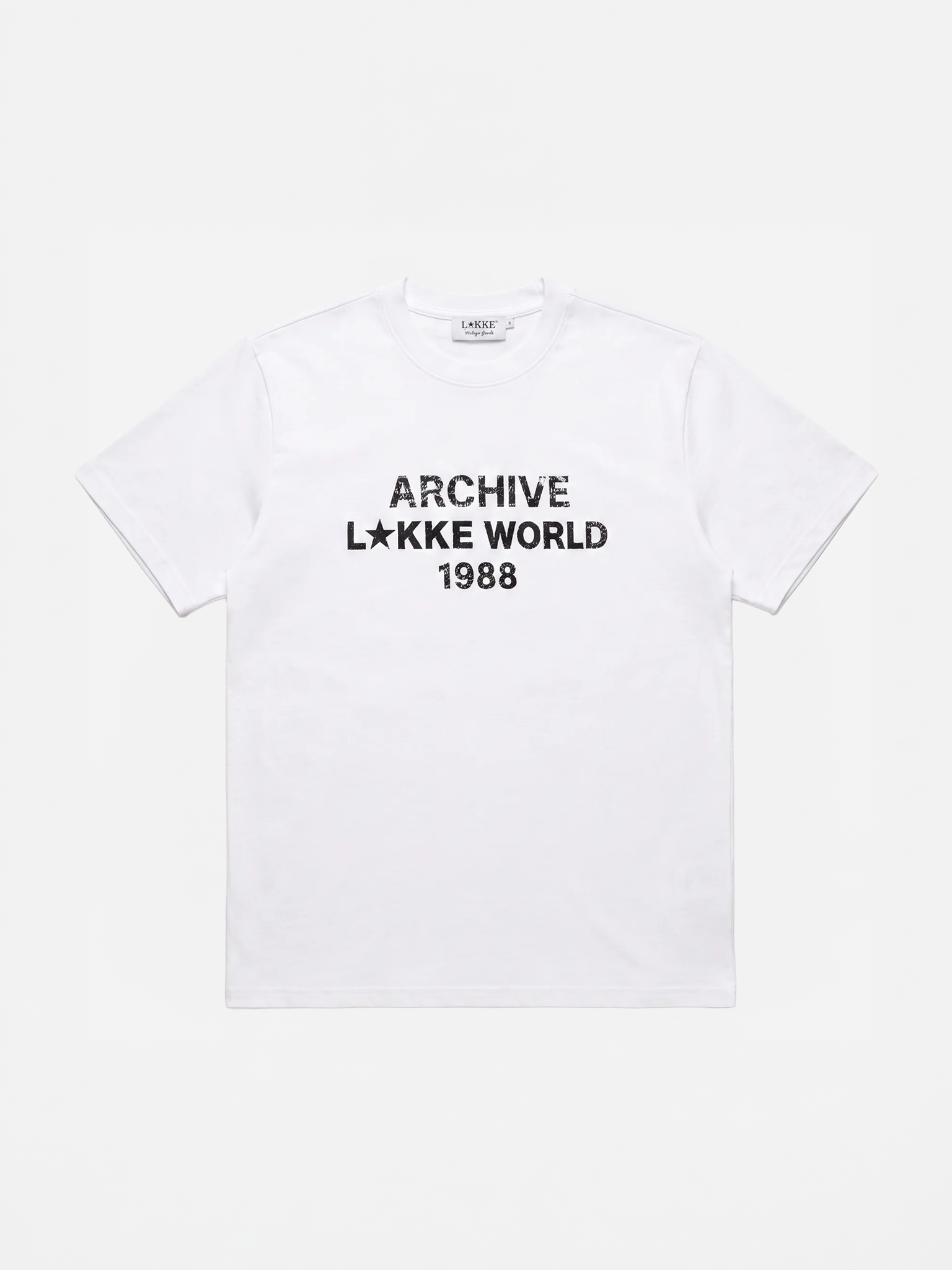 ARCHIVE TEE (WHITE)